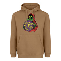 Toasted Coconut The Little Crocodile Heavyweight Hoodie - artisFamous