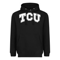 Black tcu Heavyweight Hoodie - artisFamous