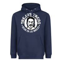 Navy tacos restaurant Heavyweight Hoodie - artisFamous