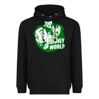 Black didney worl Heavyweight Hoodie - artisFamous