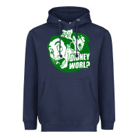 Navy didney worl Heavyweight Hoodie - artisFamous