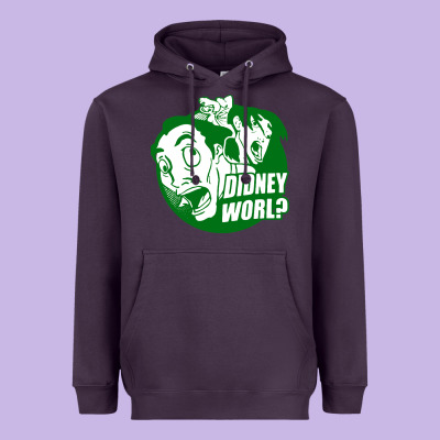 Didney Worl Heavyweight Hoodie Designed By Artisfamous