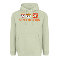Matcha send noods Heavyweight Hoodie - artisFamous