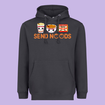 Send Noods Heavyweight Hoodie Designed By Artisfamous