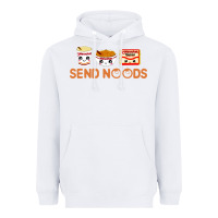 White send noods Heavyweight Hoodie - artisFamous