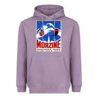 Lavender Savoie France Blue Heavyweight Hoodie - artisFamous