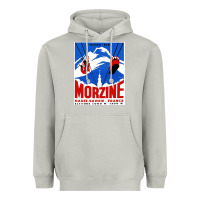 Moon Dust Savoie France Blue Heavyweight Hoodie - artisFamous