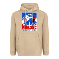 Mushroom Savoie France Blue Heavyweight Hoodie - artisFamous