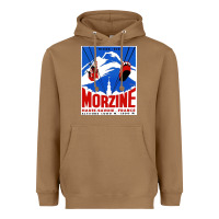 Toasted Coconut Savoie France Blue Heavyweight Hoodie - artisFamous