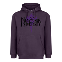 Plum New York University Heavyweight Hoodie - artisFamous