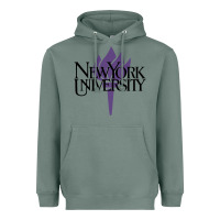 Sage New York University Heavyweight Hoodie - artisFamous