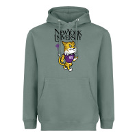 Sage New York University Heavyweight Hoodie - artisFamous