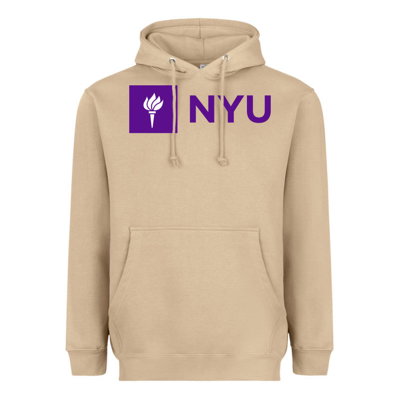 Nyu New York University Purple Heavyweight Hoodie by artisFamous | Teevron