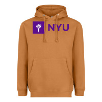 Meerkat nyu new york university purple Heavyweight Hoodie - artisFamous