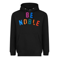 Black be noble tee Heavyweight Hoodie - artisFamous