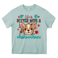 Arona life is better with a chihuahua Heavy Core Tee - Jasminsmagicworld