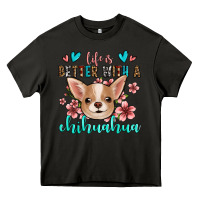 Asphalt life is better with a chihuahua Heavy Core Tee - Jasminsmagicworld