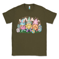 Army Green Easter Day gnomes Classic Tee - HowdyJamesFarm