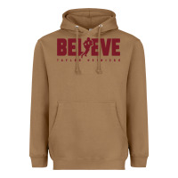 Toasted Coconut taylor heinicke believe Heavyweight Hoodie - artisFamous