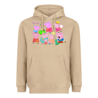 Mushroom Peppa Pig Heavyweight Hoodie - artisFamous