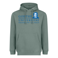 Sage Goethe University Frankfurt Am Main Heavyweight Hoodie - artisFamous