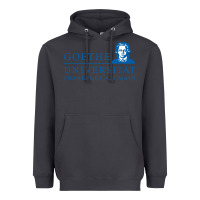 Smoke Goethe University Frankfurt Am Main Heavyweight Hoodie - artisFamous