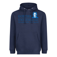 Navy Goethe University Frankfurt Am Main Heavyweight Hoodie - artisFamous