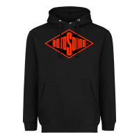 Black Rotosound Heavyweight Hoodie - artisFamous