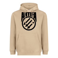 Mushroom anti blue check action Heavyweight Hoodie - artisFamous