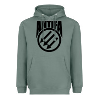 Sage anti blue check action Heavyweight Hoodie - artisFamous