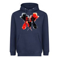Navy kings of leon only by the night Heavyweight Hoodie - artisFamous