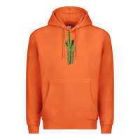 Carrot saguaro cactus Premium Hoodie - LillyAllenDesigns