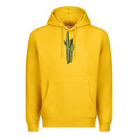 Lemon saguaro cactus Premium Hoodie - LillyAllenDesigns