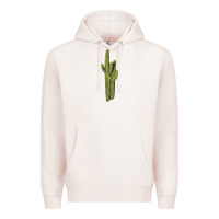 Pale Pink saguaro cactus Premium Hoodie - LillyAllenDesigns
