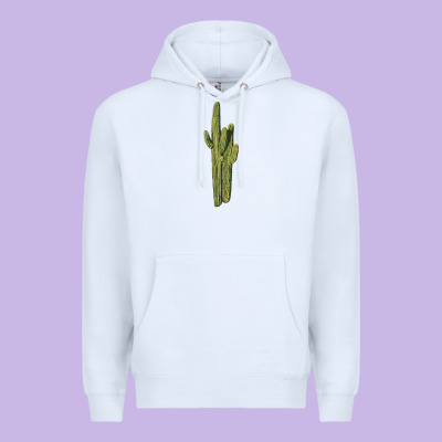 Saguaro Cactus Premium Hoodie Designed By Lillyallendesigns