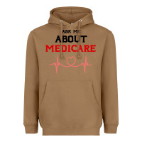 Toasted Coconut ask me about medicare Heavyweight Hoodie - artisFamous