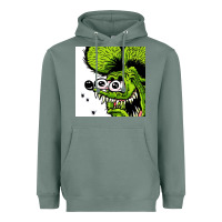 Sage rat fink Heavyweight Hoodie - artisFamous