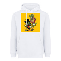 White rat fink 02 Heavyweight Hoodie - artisFamous