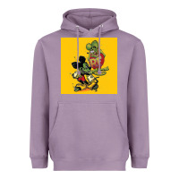 Lavender rat fink 02 Heavyweight Hoodie - artisFamous