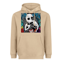 Mushroom the nightmare before christmas 2 Heavyweight Hoodie - artisFamous