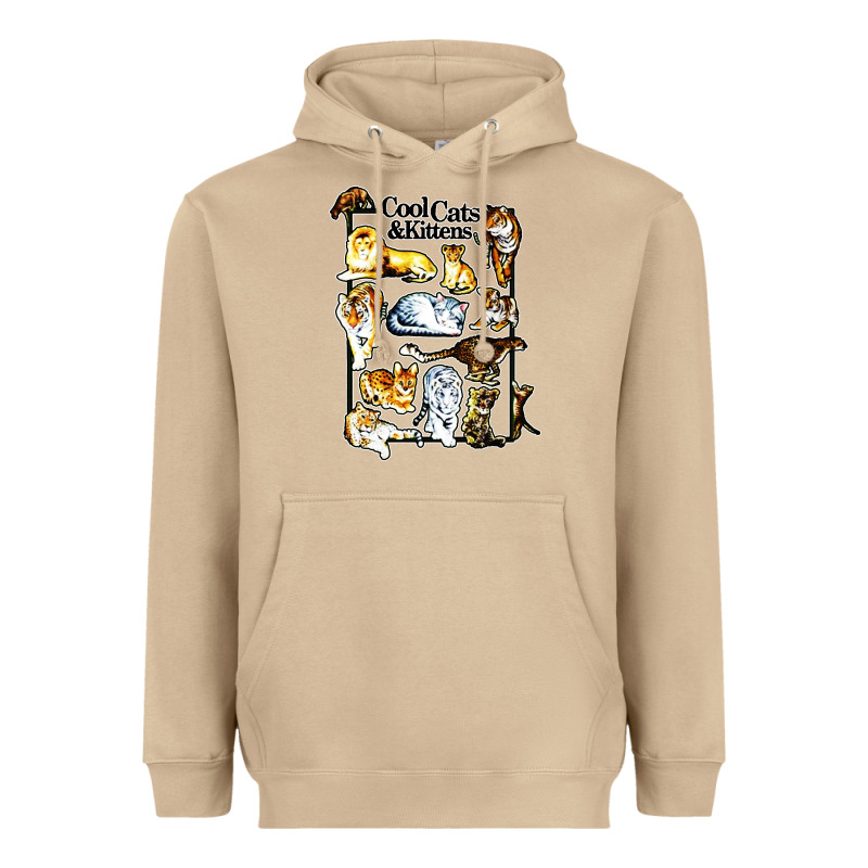 Cool Cats And Kittens Heavyweight Hoodie by artisFamous | Teevron