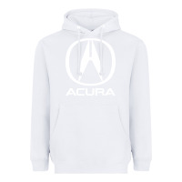 White Luxury vehicles company Heavyweight Hoodie - artisFamous