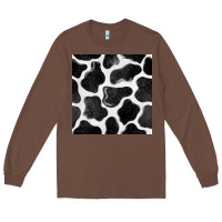 Chestnut cow seamless pattern Long Sleeve Tee - BundleAndBundleShop