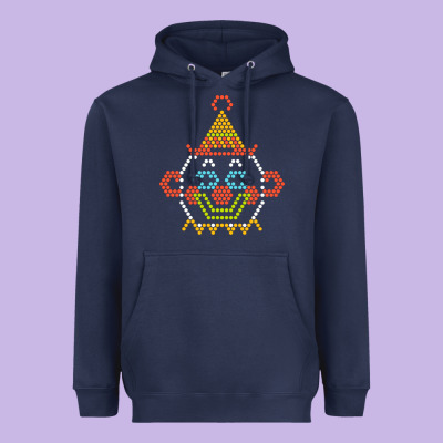 Lite Brite Heavyweight Hoodie Designed By Artisfamous