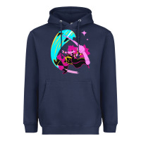 Navy deltarune Heavyweight Hoodie - artisFamous