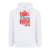 White fireball whisky whispers Heavyweight Hoodie - artisFamous