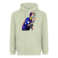 Matcha LIONEL MESSI Heavyweight Hoodie - artisFamous