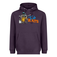 Plum fabrats Heavyweight Hoodie - artisFamous