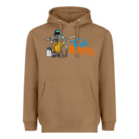 Toasted Coconut fabrats Heavyweight Hoodie - artisFamous