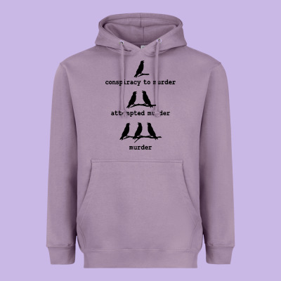 Attempted Murder Cute Heavyweight Hoodie Designed By Artisfamous